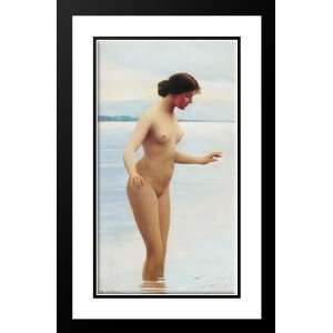  Blaas, Eugene de 17x24 Framed and Double Matted In the 