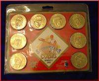 Sports Stars Collector Coins Series 1 1992 Brass Tokens  