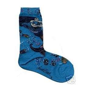  Laurel Burch Sole Mates Sea Goddess Socks By The Each 