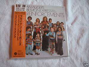 Brian Auger Reinforcements Japan mini Lp cd new  