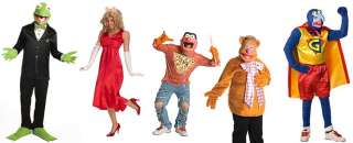 The Muppets Group Costume Adult Standard Set of 5 *New*  
