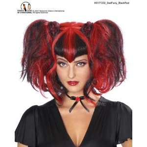  Bad Fairy Wig Black/Red