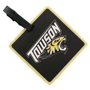  Towson Tigers Black Bag Tag