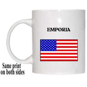  US Flag   Emporia, Kansas (KS) Mug 