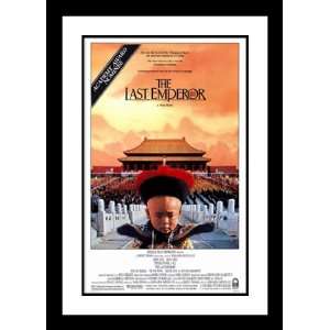  The Last Emperor 32x45 Framed and Double Matted Movie 