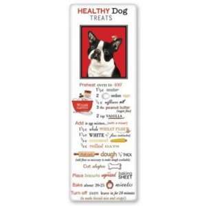 Boston Terrier Dog Treat Recipe Towel 