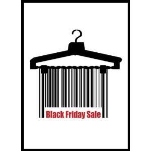  Black Friday Clothing Sale Sign