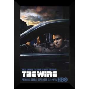 The Wire 27x40 FRAMED TV Poster   Style B   2002