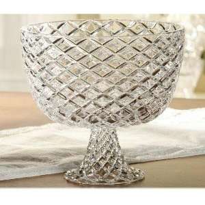  Fifth Avenue Crystal Muirfield Faceted Crystal Footed 