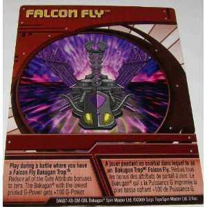  BAKUGAN LOOSE ABILITY CARD FALCON FLY 2/4ac Toys & Games