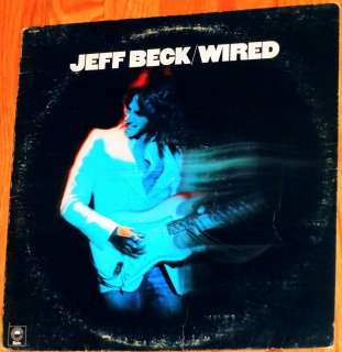VINYL LP Jeff Beck   Wired Epic PE33849  