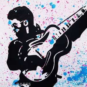  George Michael Original Acrylic On Canvas Painting Pop 