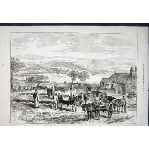    Scilly Isles Schiller Church Drowned Print 1875