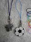 SOCCER World Cup Cell Phone iPod Charm   Football