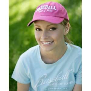  National Baseball Hall of Fame Womens Adjustable Pink Hat 