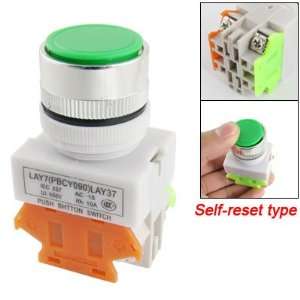  Terminals Green LED Momentary Push Button Switch