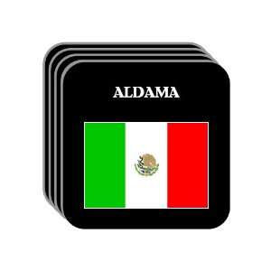  Mexico   ALDAMA Set of 4 Mini Mousepad Coasters 