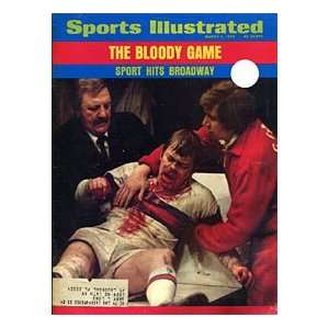 The Bloody Game Unsigned Sports Illustrated Magazine   March 5, 1973