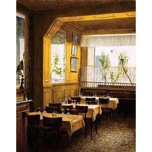    Interieur Restaurant Polidor (Canv)    Print