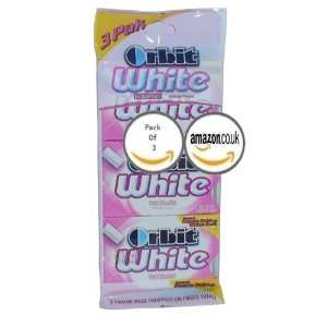Orbit White Chewing Gum Bubblemint Sugar Free 12 Ct   20 Pack