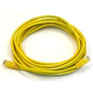  14FT 350MHz UTP Cat5e RJ45 Network Cable   Yellow 