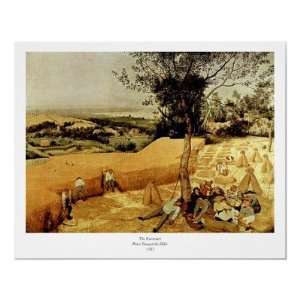    Pieter Bruegels The Harvesters (1565) Print
