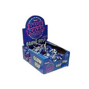    Charms Blow Pops Blue Razz Berry (48 count) 