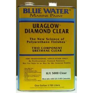 Blue Water Marine Paint Uraglow Diamond Clear, Gallon  