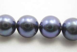 Cultured freshwater 6.5mm round pearl loose beads  