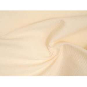  Cotton Blend Pique Cream Fabric Arts, Crafts & Sewing