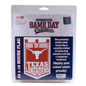  Texas Longhorns Hook em Horns Flag 28x40 Patio, Lawn 