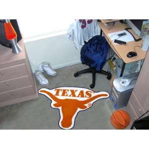  NCAA Texas Longhorns Football Fan Mascot Floor Mat 36 x 