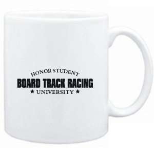  Mug White  Honor Student Board Track Racing University 