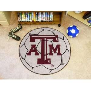  Texas A&M University Soccer Ball Rug