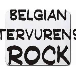  Belgian Tervurens Rock Mousepad