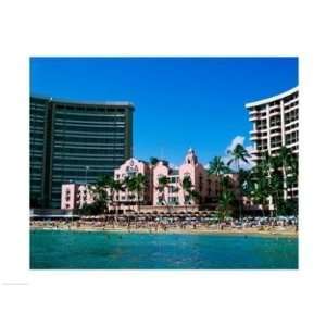  PVT/Superstock SAL4422128 Hotel on the beach, Royal Hawaiian Hotel 