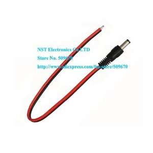 dc power cord/pigtail with male plug 2.1mm camera male power plug 