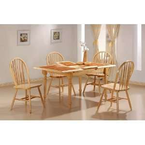  Natural Terracotta Tile Top Butterfly Table & 4 Chairs 