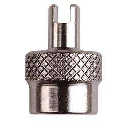 Schrader valve core remover strong metal valve key cap  