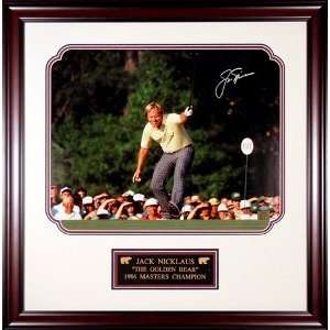 Jack Nicklaus Signed 1986 Masters 16x20 Victory  Sports 