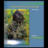 Environmental Geology 9TH Edition, Carla Montgomery (9780073524085 