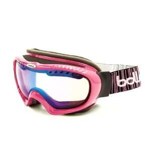  Bolle Simmer Goggles, Pink Stripes, Aurora Lens Sports 