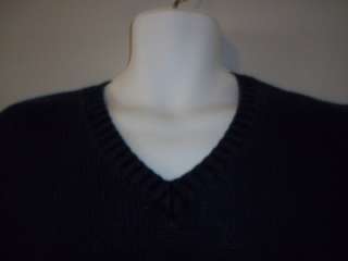 Eddie Bauer sz M/M sweater/vest navy blue  