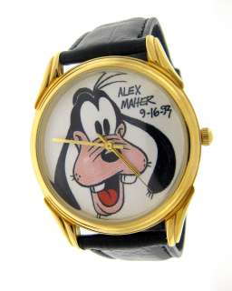   Limited Edition Alex Maher Original Design Goofy Watch and Orig  