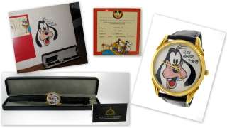   Limited Edition Alex Maher Original Design Goofy Watch and Orig  