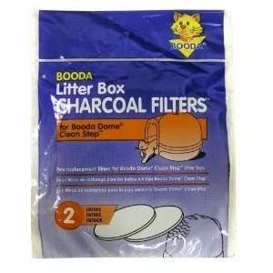  Booda litter box charcoal filters for booda Dome 2pk Pet 