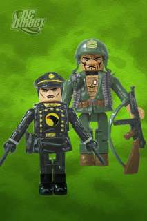 DC Minimates s6 Blackhawk & Sgt. Rock figures 64608  