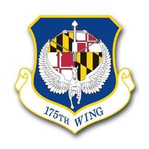  US Air Force 175th Wing Decal Sticker 5.5 Everything 