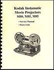   Repair Manuals, Movie Cine Equipment items in projector 