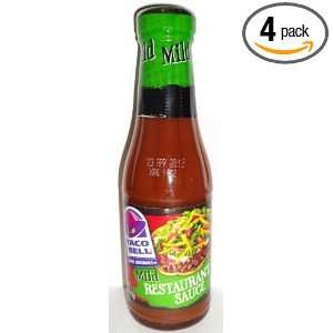 Taco Bell Home Originals, Mild Restaurant Sauce, 7.5 Oz (Pack of 4 